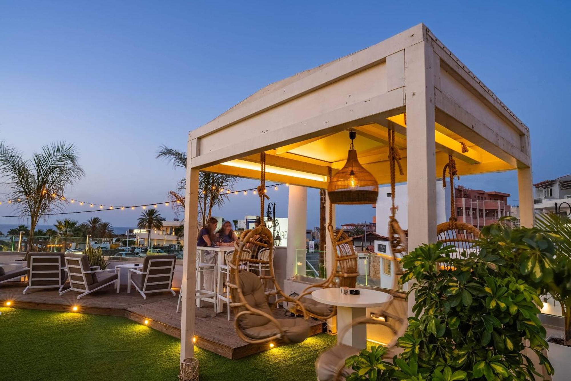 Kastro Beach Apartments Малиа Экстерьер фото